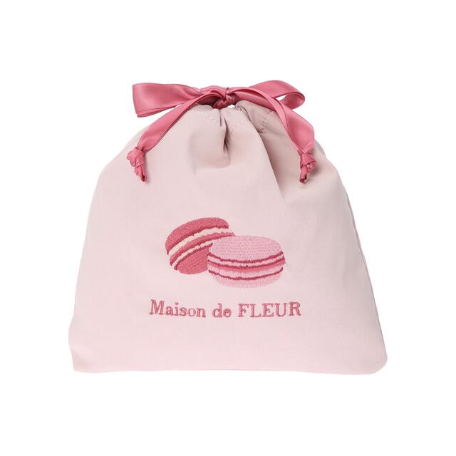 Maison de FLEUR♡ピンクスイーツマニア♡マカロン巾着