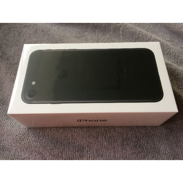 iPhone - 新品・未開封/iPhone7(32GB)ブラック/SIMロック解除済