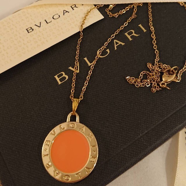 レア　ブルガリ　BVLGARI　　チャーム　ペンダント　　　ネックレス付き