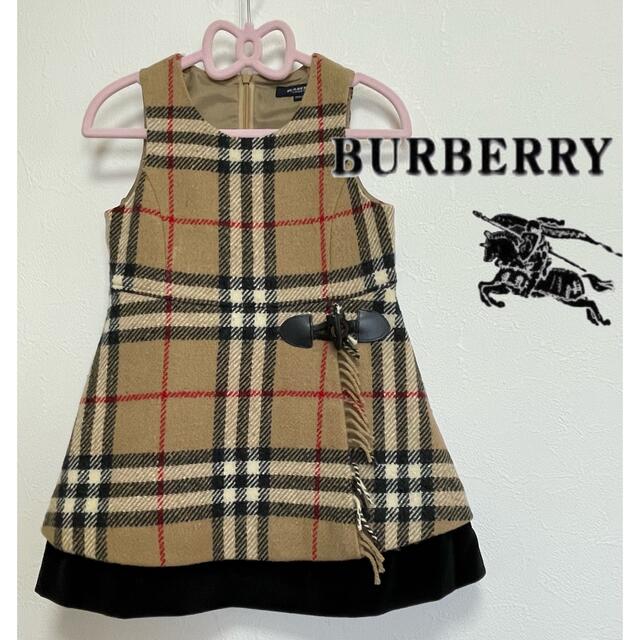 BURBERRY(バーバリー)の©️様　BURBERRY  バーバリー　女の子ワンピース100cm キッズ/ベビー/マタニティのキッズ服女の子用(90cm~)(ワンピース)の商品写真