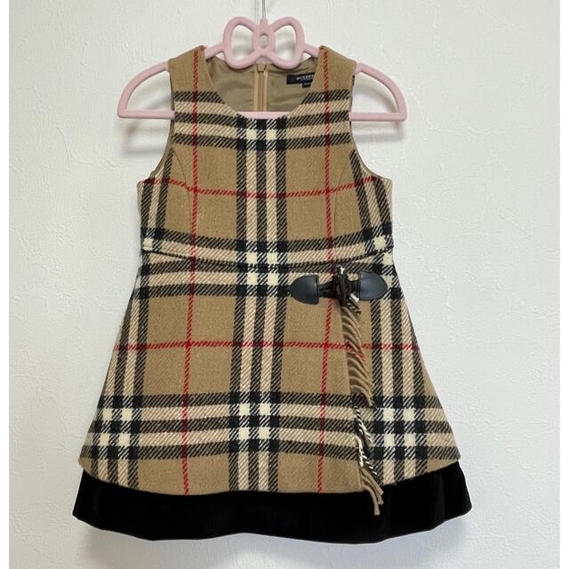 BURBERRY(バーバリー)の©️様　BURBERRY  バーバリー　女の子ワンピース100cm キッズ/ベビー/マタニティのキッズ服女の子用(90cm~)(ワンピース)の商品写真