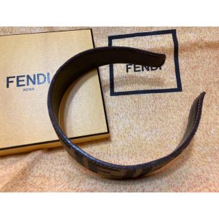 【最終価格】廃盤　FENDI  カチューシャ　人気　FF柄　新品　ヴィンテージ