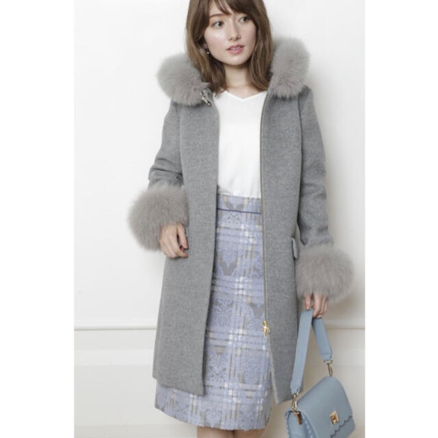 Apuweiser-riche - 【定価75900円】Apuweiser-riche フードファー付 Apuweiser-riche - 【定価75900円】Apuweiser-riche フードファー付