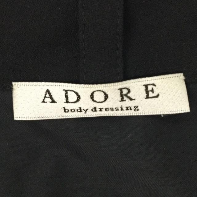 ADORE(アドーア)のアドーア 半袖カットソー サイズ38 M - 黒 レディースのトップス(カットソー(半袖/袖なし))の商品写真