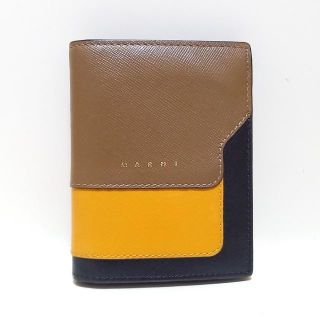 マルニ(Marni)のMARNI(マルニ) 2つ折り財布 - レザー(財布)