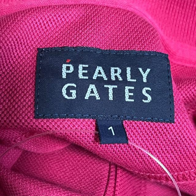 PEARLY GATES(パーリーゲイツ)のパーリーゲイツ 半袖ポロシャツ サイズ1 S レディースのトップス(ポロシャツ)の商品写真