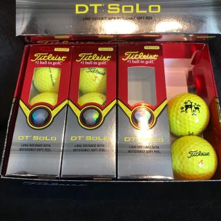 タイトリスト(Titleist)の【新品】タイトリスト　DT SOLO 9個(その他)