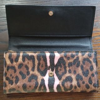 希少 DOLCE&GABBANA ドルチェアンドガッバーナ 長財布 豹柄-