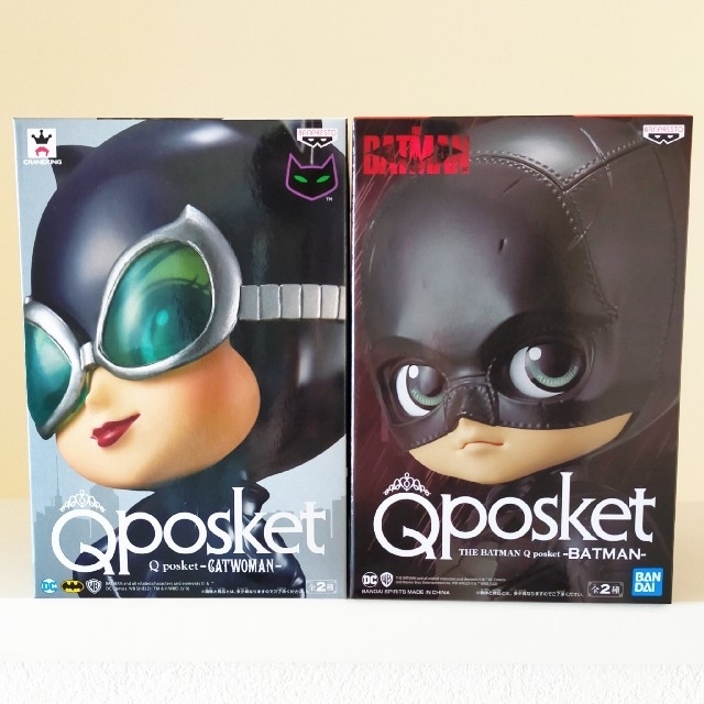 BANPRESTO(バンプレスト)のQposket バットマン＆キャットウーマン レアカラーセット エンタメ/ホビーのフィギュア(アメコミ)の商品写真