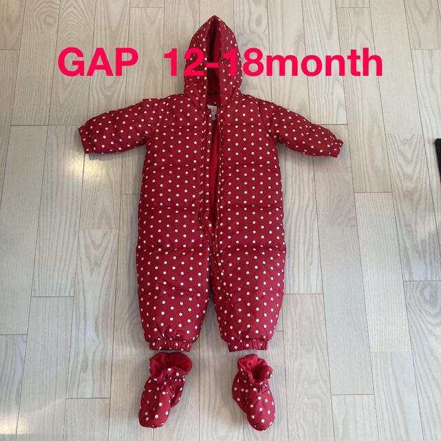 GAP(ギャップ)のgap ジャンプスーツ 12-18month キッズ/ベビー/マタニティのベビー服(~85cm)(カバーオール)の商品写真