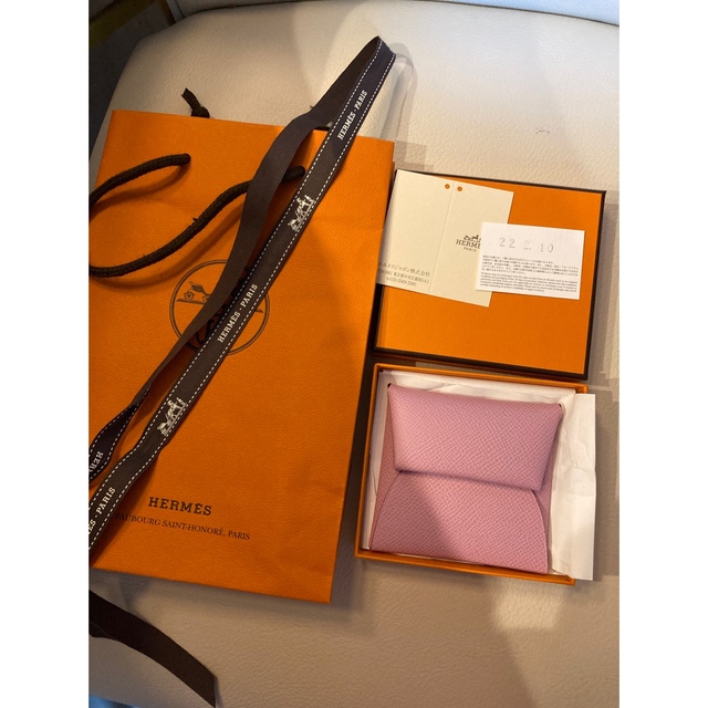 エルメス 新品 ピンク hermes バスティア モーヴシルベストル Z刻印