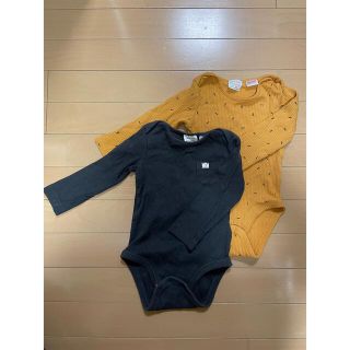 ザラキッズ(ZARA KIDS)のザラベビー　長袖ロンパース(ロンパース)