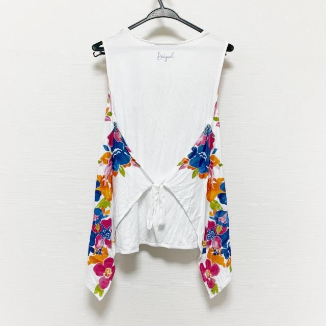 DESIGUAL(デシグアル)のデシグアル ノースリーブカットソー L美品  レディースのトップス(カットソー(半袖/袖なし))の商品写真