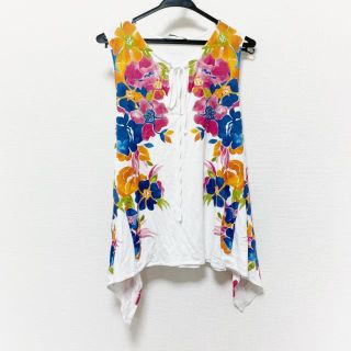 デシグアル(DESIGUAL)のデシグアル ノースリーブカットソー L美品 (カットソー(半袖/袖なし))