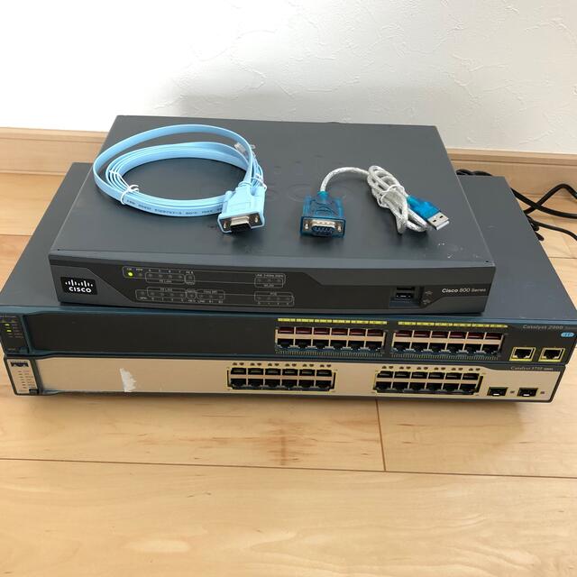 【CCNA、CCNP】Cisco ルータ、L3スイッチ、L2スイッチ色々セット