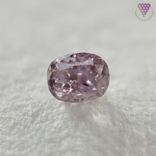 0.061 ct F.Pur.Pink I2 天然 ピンク ダイヤモンド(リング(指輪))