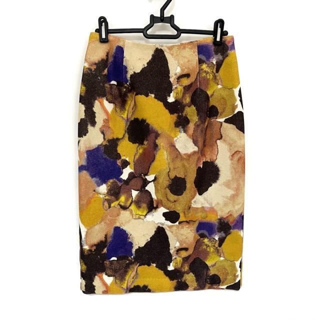 GRACE CONTINENTAL(グレースコンチネンタル)のダイアグラム ロングスカート サイズ36 S - レディースのスカート(ロングスカート)の商品写真