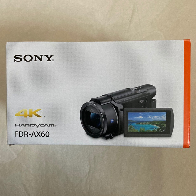 【新品未使用】FDR-AX60 SONY 4K ビデオカメラ