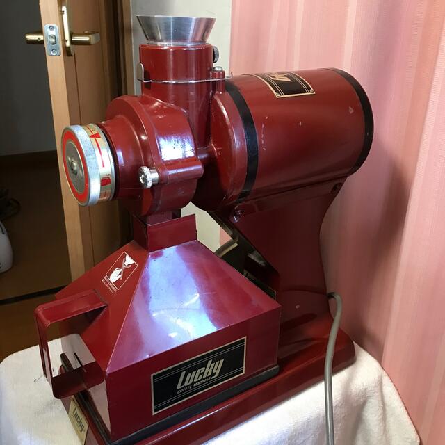 代引き人気 業務用 電動コーヒーミル LUCKY コーヒーミル LM-400 調理