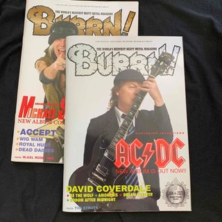 BURRN! (バーン) 2021年 1月号、2月号セット(音楽/芸能)