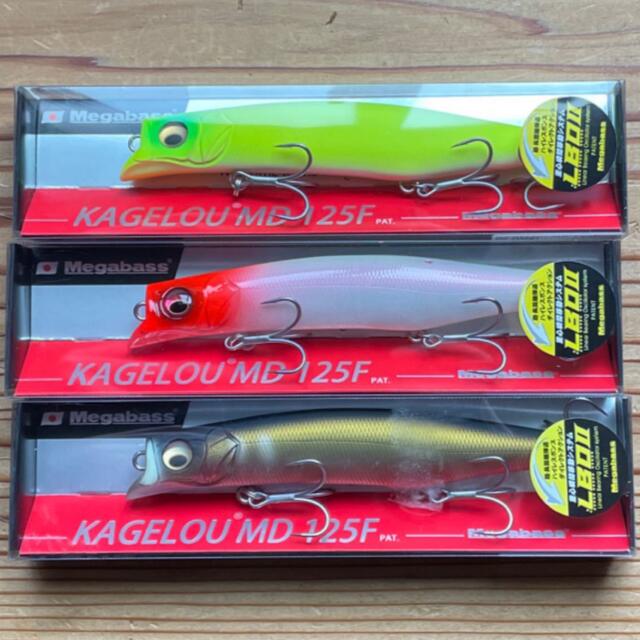 Megabass(メガバス)のメガバス  カゲロウ  MD 125 スポーツ/アウトドアのフィッシング(ルアー用品)の商品写真