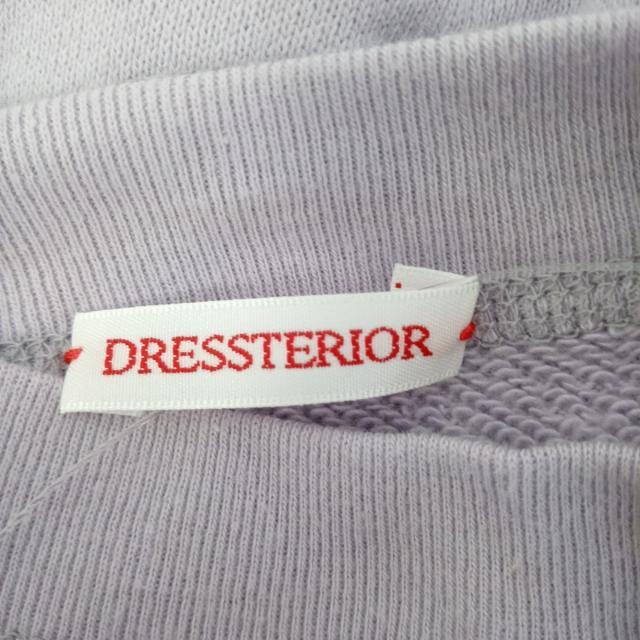 DRESSTERIOR(ドレステリア)のドレステリア トレーナー サイズ38 M美品  レディースのトップス(トレーナー/スウェット)の商品写真