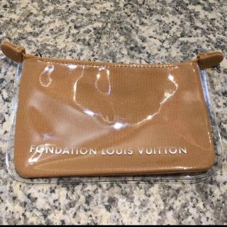 ルイヴィトン(LOUIS VUITTON)のルイヴィトン  美術館　ポーチ　ベージュ　新品未使用(ポーチ)