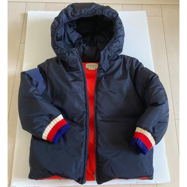 Gucci - GUCCI kids ダウン＆赤ﾊﾞｰﾊﾞﾘ-ポロシャツセットの通販 by ヒロ820's shop｜グッチならラクマ