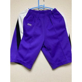 美品　体操服 ハーフパンツ　パープル　紫　M 男女兼用　即日発送　かっこいい(ワークパンツ/カーゴパンツ)