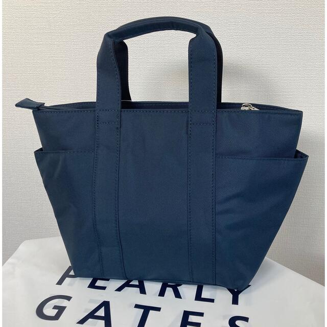 新品 PEARLY GATES 定番カートバック 男女兼用 パーリーゲイツ 紺