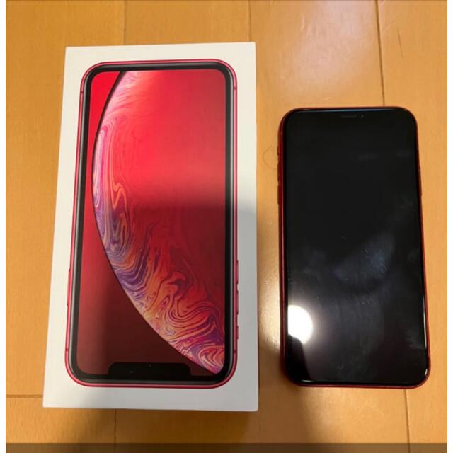 iPhone XR 128GB RED SIMフリー　美品　お値引き不可