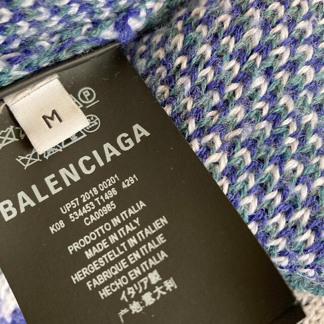 Balenciaga(バレンシアガ)のBALENCIAGA バレンシアガ ニットノルディック 2018AW メンズのトップス(ニット/セーター)の商品写真