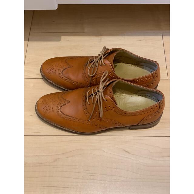 Cole Haan(コールハーン)の Cole Haan ウィングチップ　ブラウン　ビジネスシューズ　革靴 メンズの靴/シューズ(ドレス/ビジネス)の商品写真