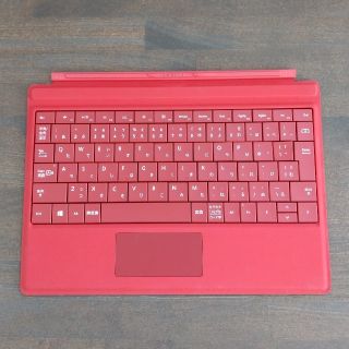 マイクロソフト(Microsoft)のSurface type cover Red(PC周辺機器)