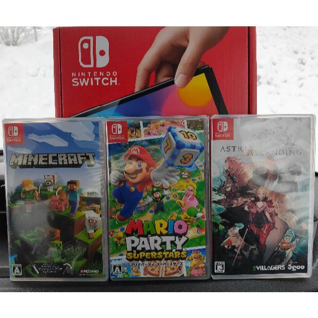 新品未開封 マリオパーティー マインクラフト Switchソフト
