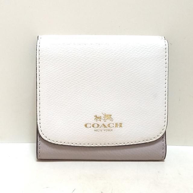 COACH(コーチ)のCOACH(コーチ) 3つ折り財布 F53779 レザー レディースのファッション小物(財布)の商品写真