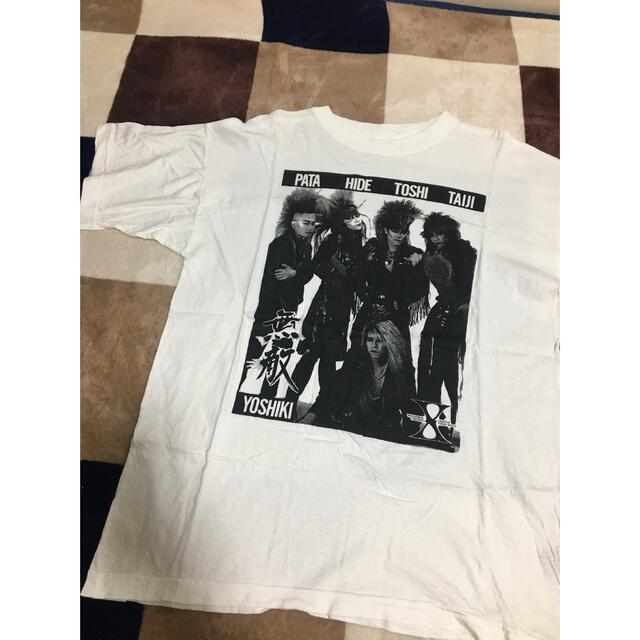 希少 80s 未使用 X JAPAN バントTシャツ L 無敵 Extasy