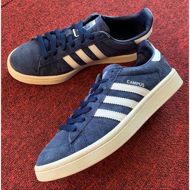 adidas - 希少!adidas CAMPUS ネイビー23.5cmアディダス キャンパスの
