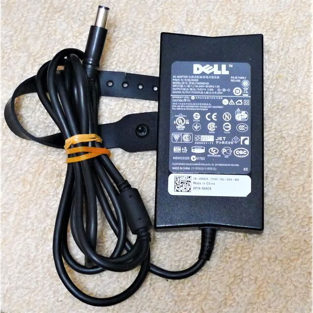 純正 薄型 ACアダプター 65W 19.5V 3.34A　DELL デル | フリマアプリ ラクマ