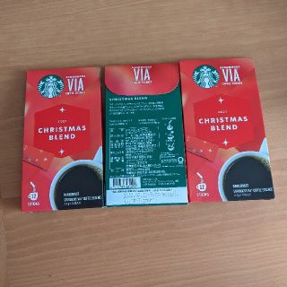 スターバックスコーヒー(Starbucks Coffee)の【やまやま様専用】スタバ　via クリスマスブレンド(コーヒー)