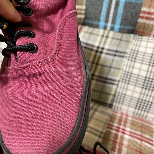 VANS(ヴァンズ)のVANS バンズ　ヴァンズ　エラ　ERA エンジ色　バーガンディ　赤　レッド レディースの靴/シューズ(スニーカー)の商品写真