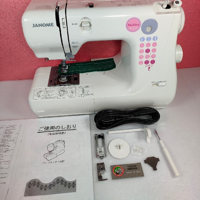 ジャノメ 電子ミシンN-570 | thelongleash.com