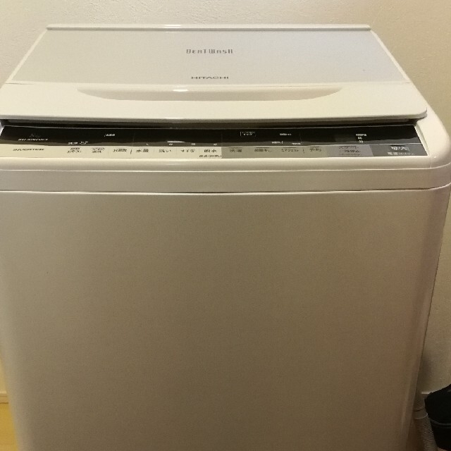 【送料込】洗濯機 8kg 日立ビートウォッシュ BW-80WVE3