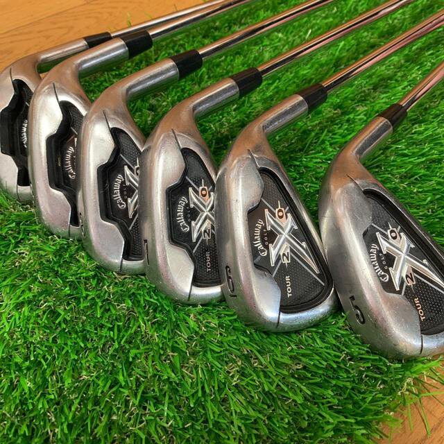 スポーツ/アウトドアcallaway x20 ツアーアイアンセット【NSpro950GH】