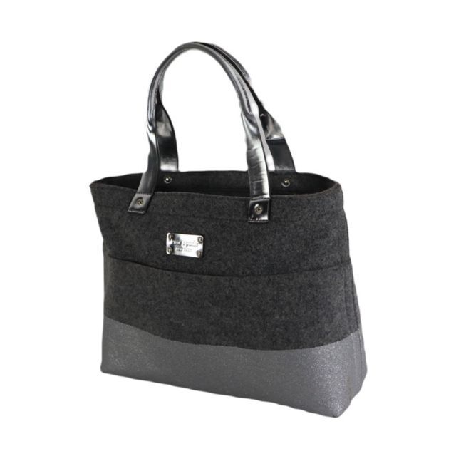 kate spade ケイトスペード トートバッグ ハンドバッグ フェルト ラメ-