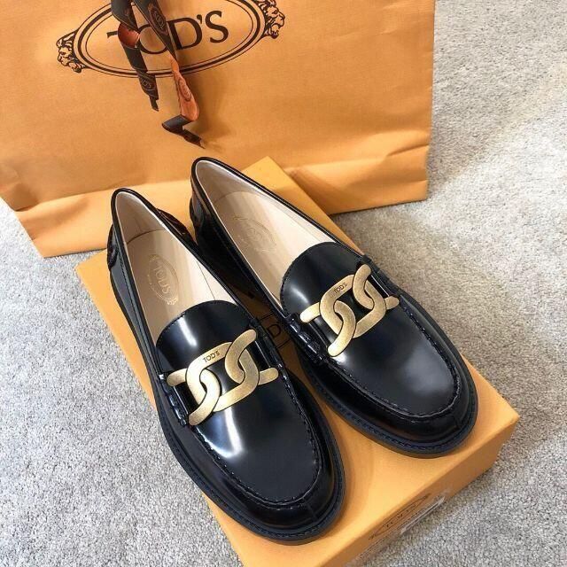 TOD'S トッズ レザー ローファー 36 oinomori.co.jp