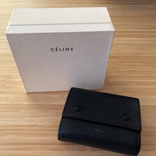 財布CELINE セリーヌ　三つ折り　財布　コインケース　カードケース　コンパクト