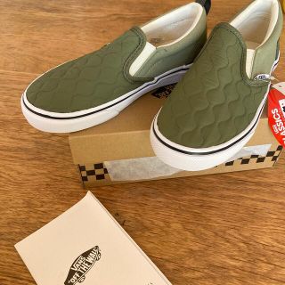 ヴァンズ(VANS)のVANS バンズ　スリッポン　キッズ　21cm(スリッポン)