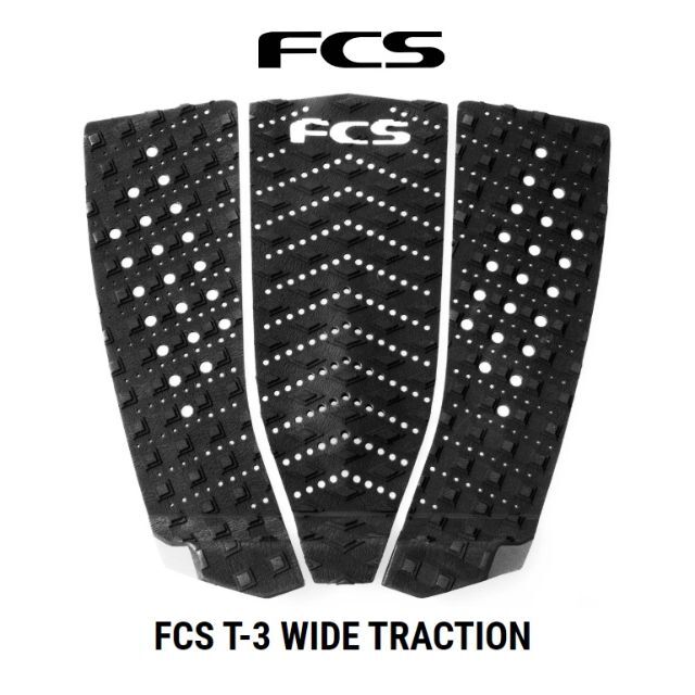 2022年モデル　FCS TRACTION　T3　WIDE　デッキパッド