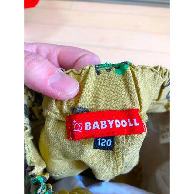 BABYDOLL(ベビードール)のベビードール　ボトムス　120  着用2回 キッズ/ベビー/マタニティのキッズ服女の子用(90cm~)(パンツ/スパッツ)の商品写真